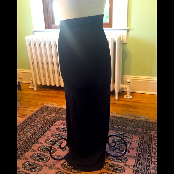 Black Evening Skirt